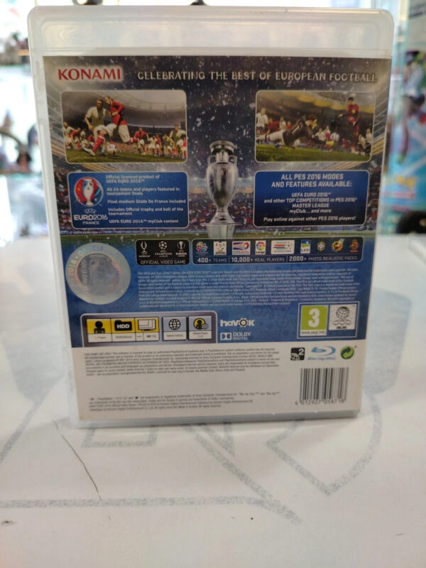 PES 2016 Pro Evolution Soccer PlayStation 3 PS3 Sony PAL Buone Condizioni ITA - immagine 2
