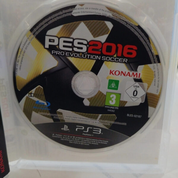 PES 2016 Pro Evolution Soccer PlayStation 3 PS3 Sony PAL Buone Condizioni ITA - immagine 4