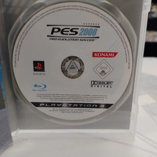PES 2008 Pro Evolution Soccer PlayStation 3 PS3 Sony PAL Buone Condizioni ITA - immagine 5